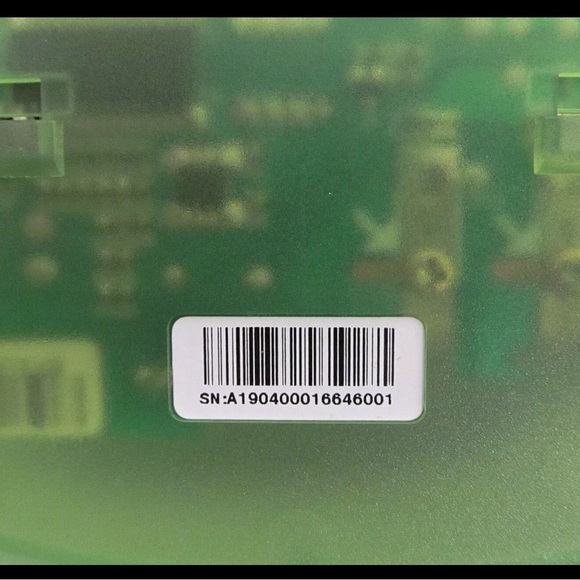 90s Vtech Cordless Phone Fone Lime Green See Through Model VT 9111 BASE ONLY - Picture 4 of 4